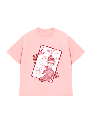 Áo Thun Custom Queen of Heart Comfort Colors