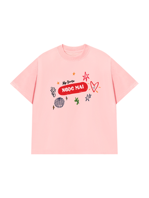 Áo Thun Custom Bestie Name