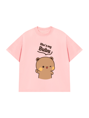 Áo Thun Custom Bubu & Dudu Couple Shirts Matching Bear T-Shirts