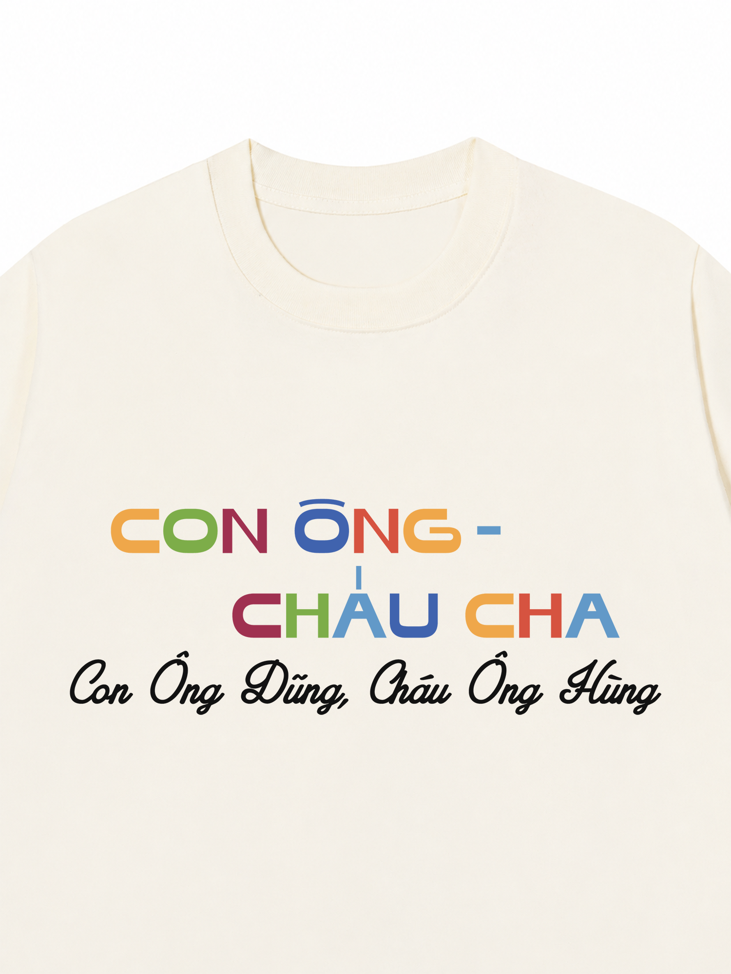 Áo Thun Custom Con Ông Cháu Cha