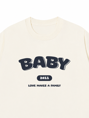 Áo Thun Custom Mommy Daddy Baby