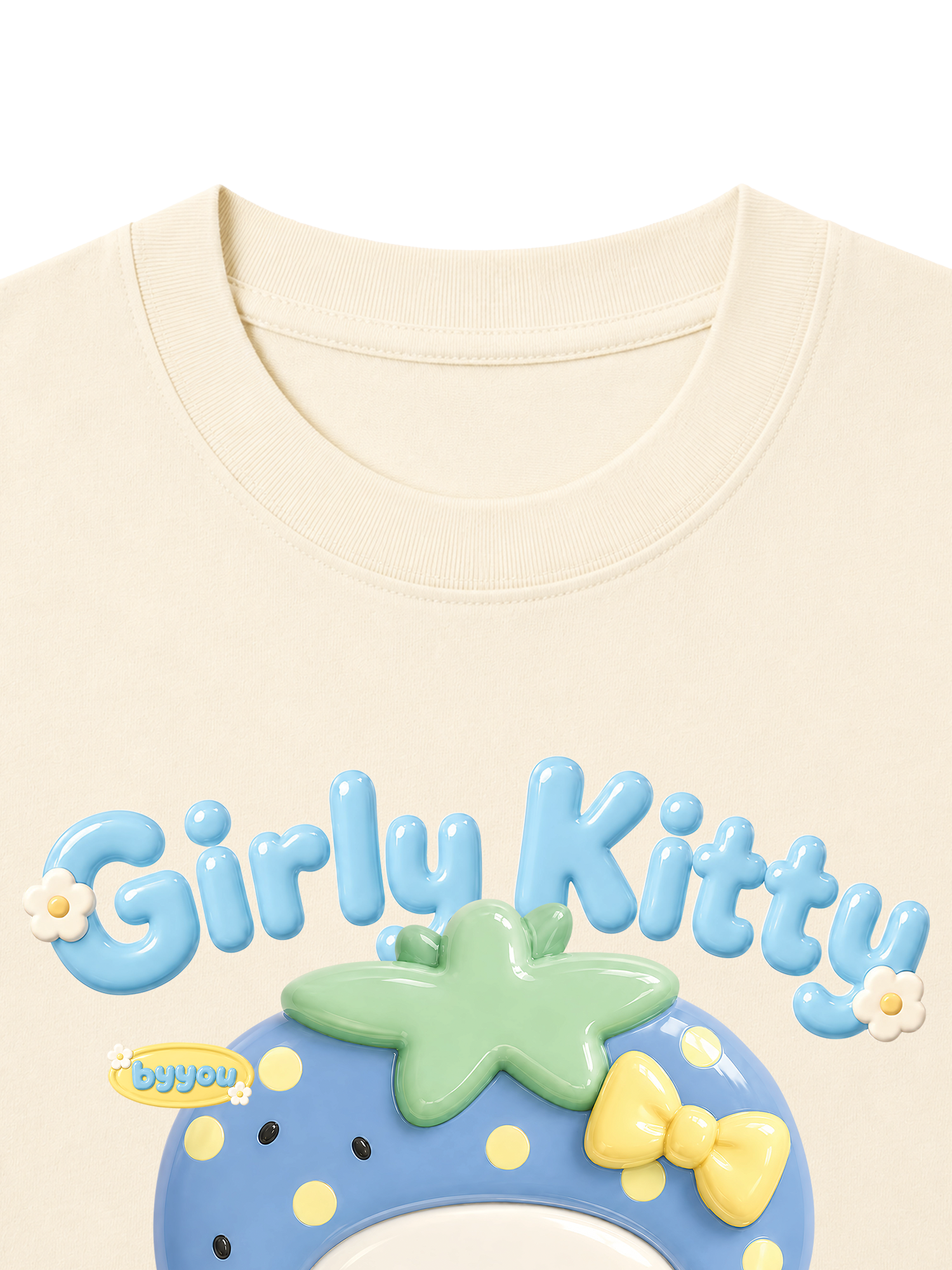 Áo Thun Nữ Girly Kitty