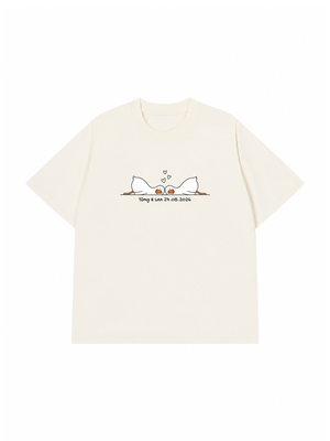 Áo Thun Custom Couple Minimal