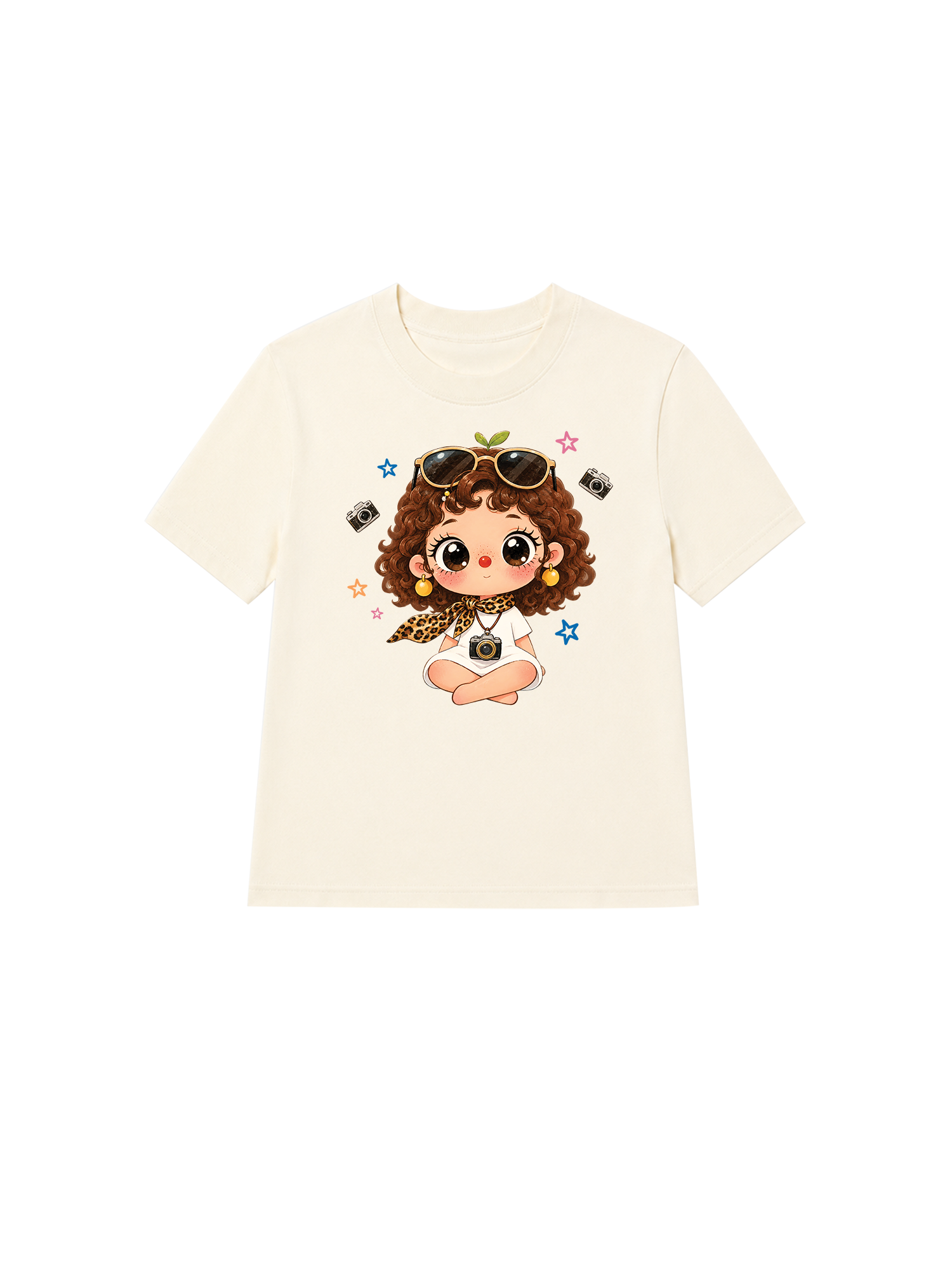 Áo Thun Nữ Girl Leopard Outfit
