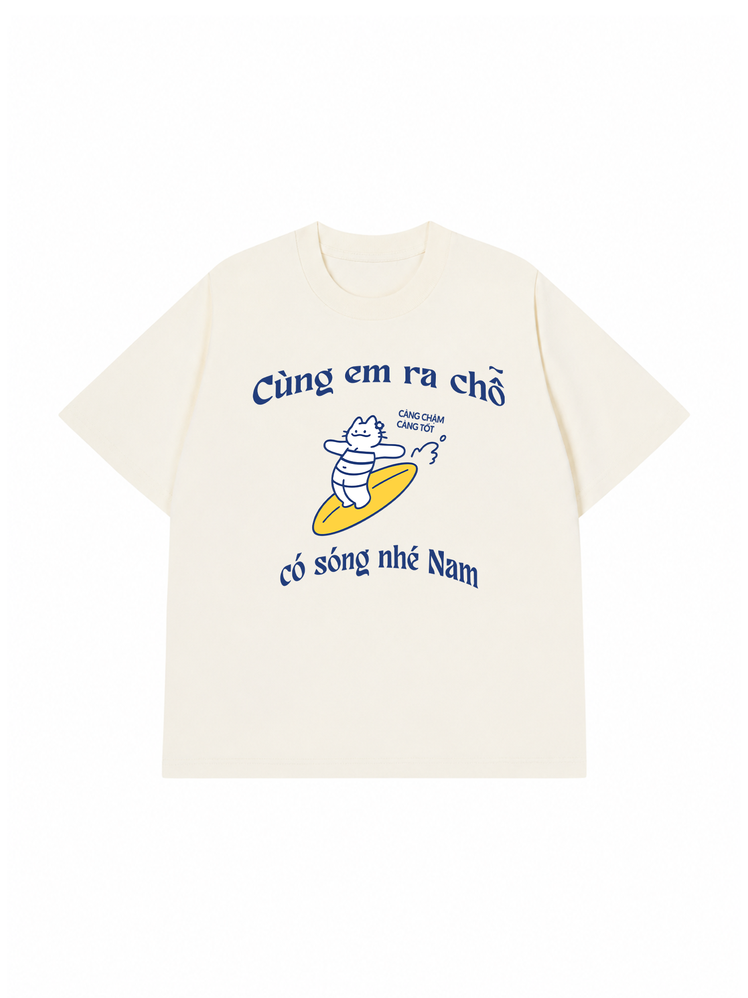 Áo Thun Custom Name Cùng Nhau Ra Chỗ Có Sóng