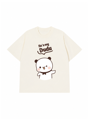 Áo Thun Custom Bubu & Dudu Couple Shirts Matching Bear T-Shirts