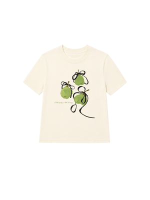 Áo Thun Nữ Grape With Coquette