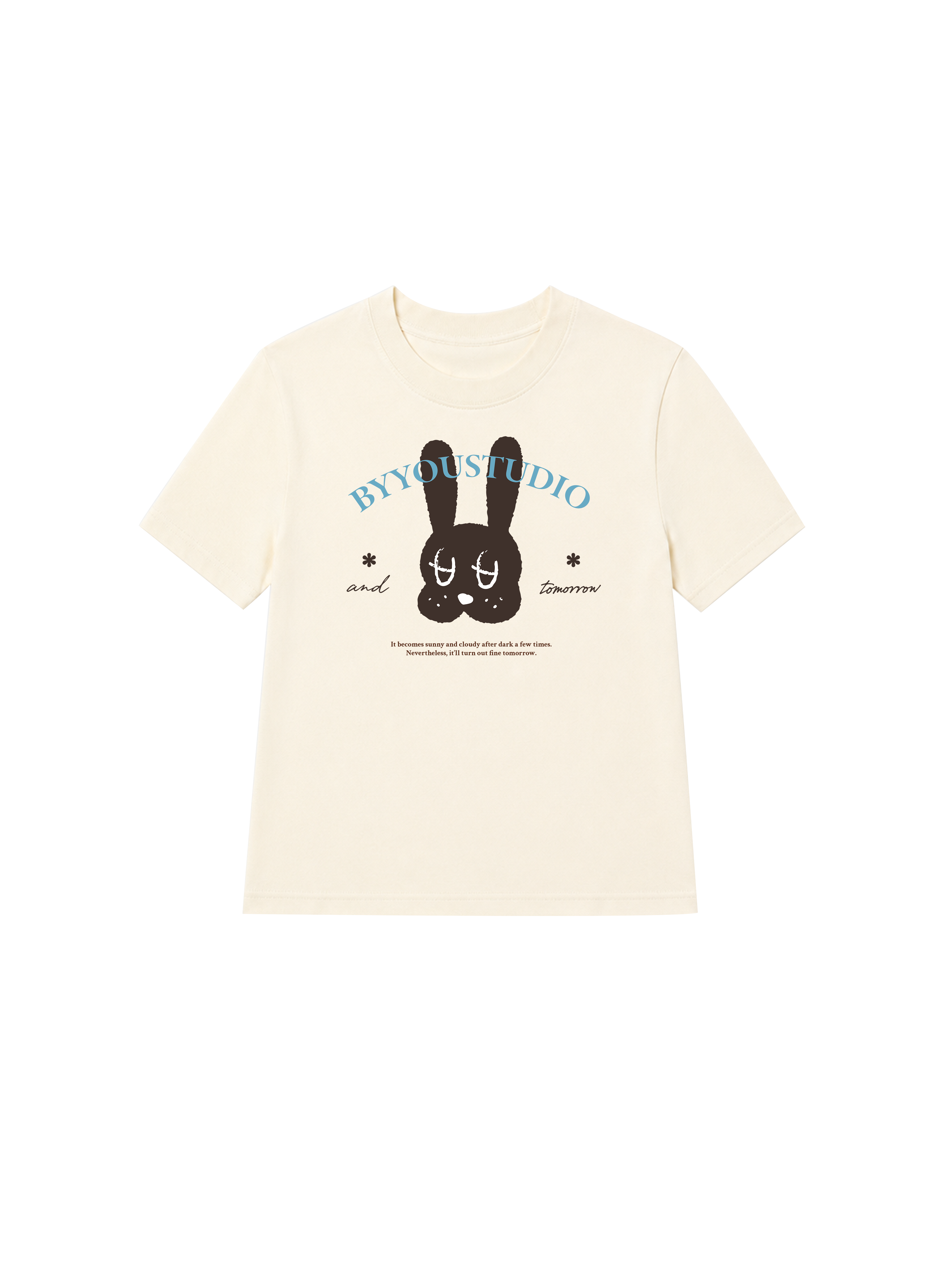 Áo Thun Nữ Bunny Quote