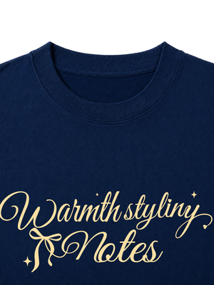 Áo Thun Nữ Warmth Styling Notes