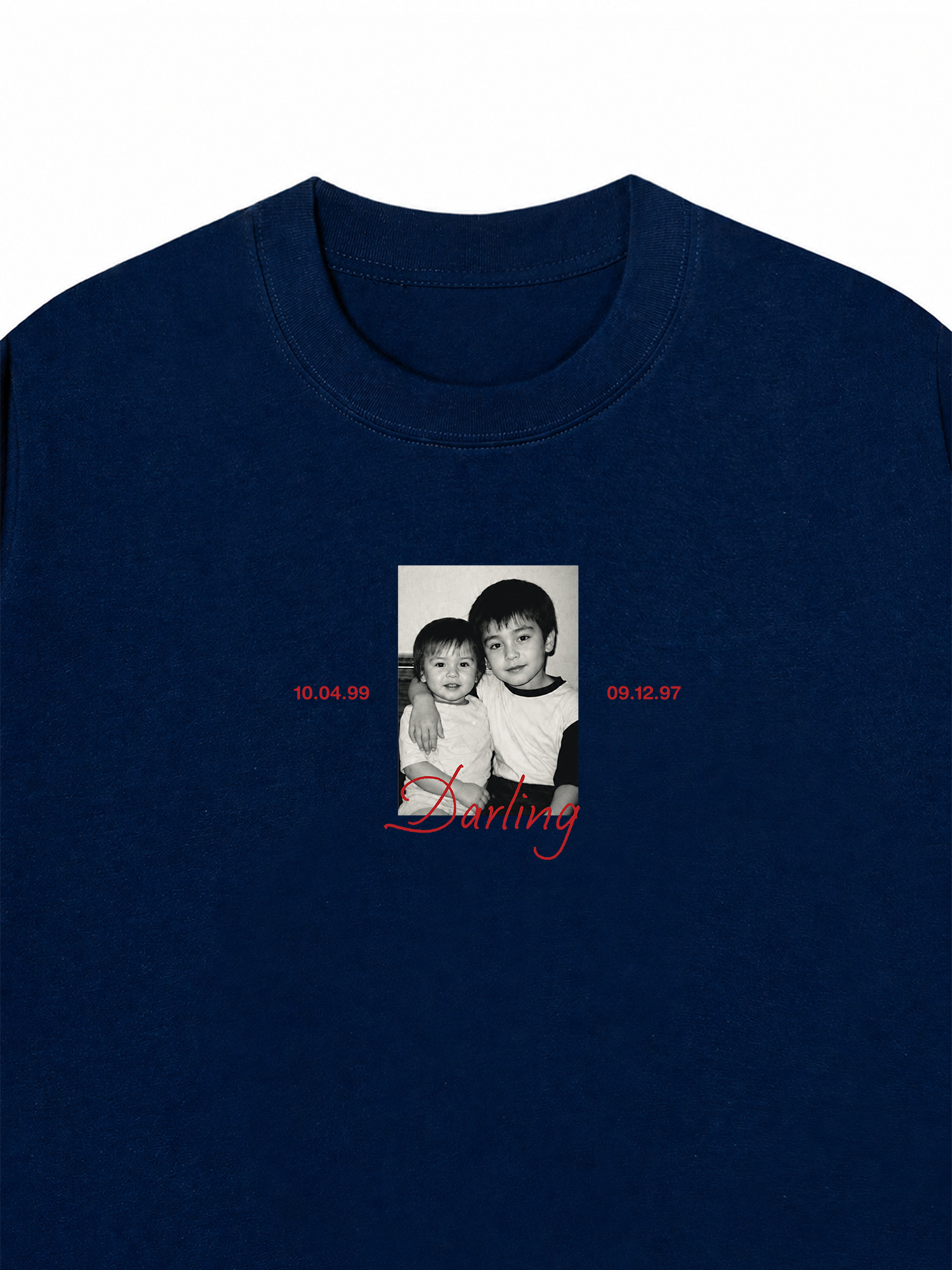 Áo Thun Custom Couple Darling