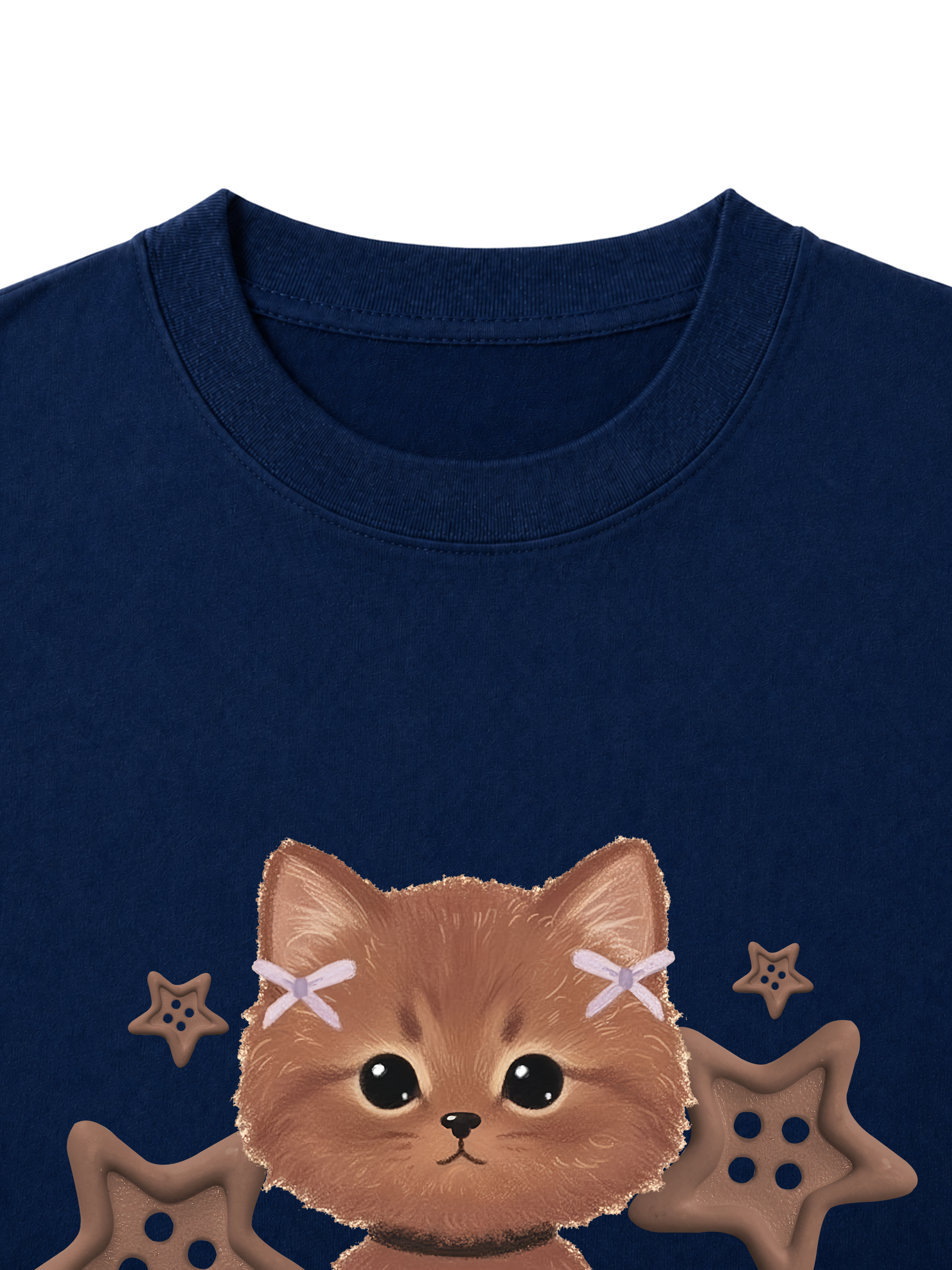 Áo Thun Nữ Brown Cat