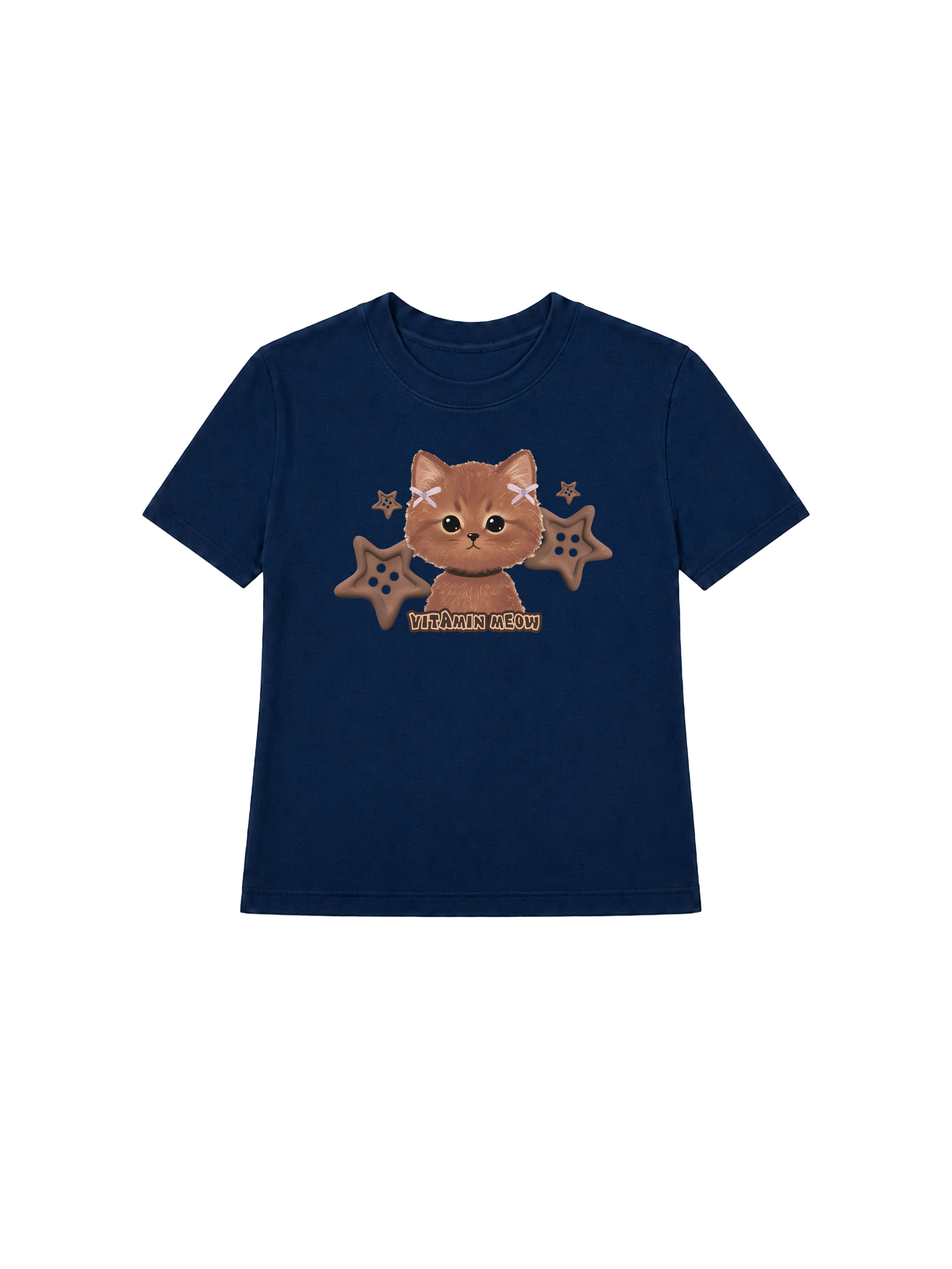 Áo Thun Nữ Brown Cat