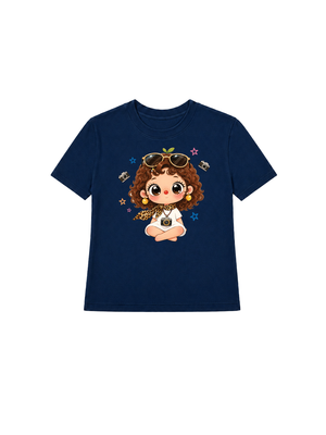 Áo Thun Nữ Girl Leopard Outfit