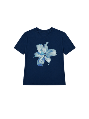 Áo Thun Nữ Blue Lily