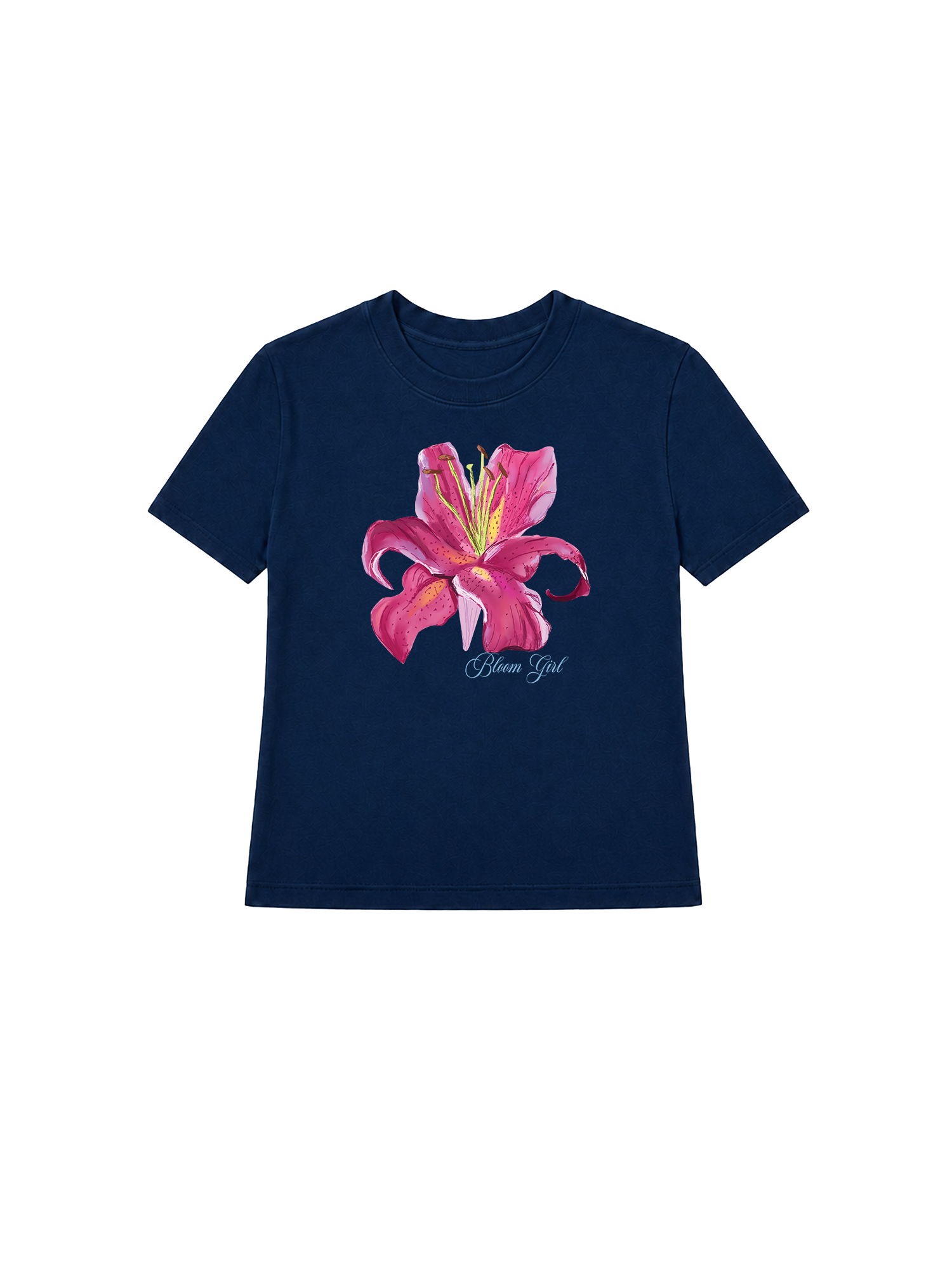 Áo Thun Nữ Bloom Girl Pink Lily