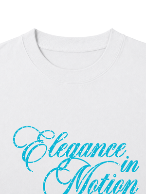 Áo Thun Nữ Elegance in Motion Blue Tiffany Polka