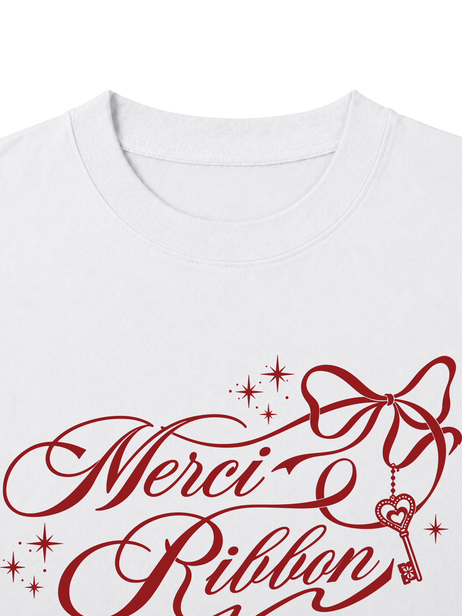 Áo Thun Nữ Merci Ribbon