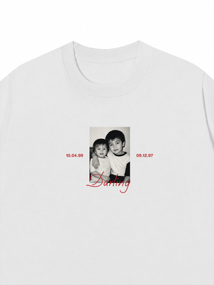 Áo Thun Custom Couple Darling