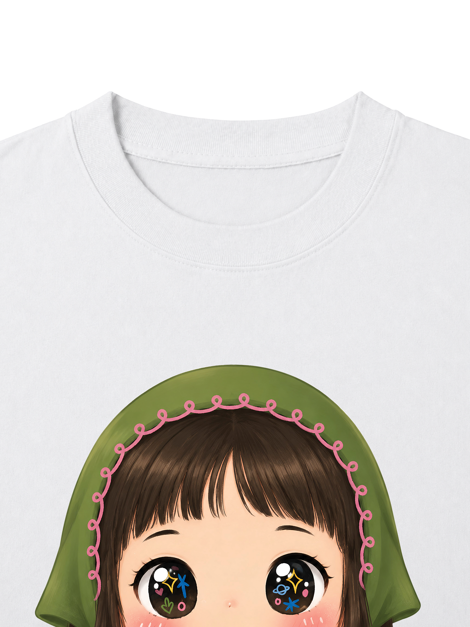 Áo Thun Nữ Girl With Milk Tea