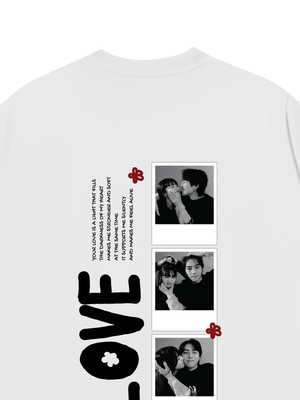 Áo Thun Custom Couple Love