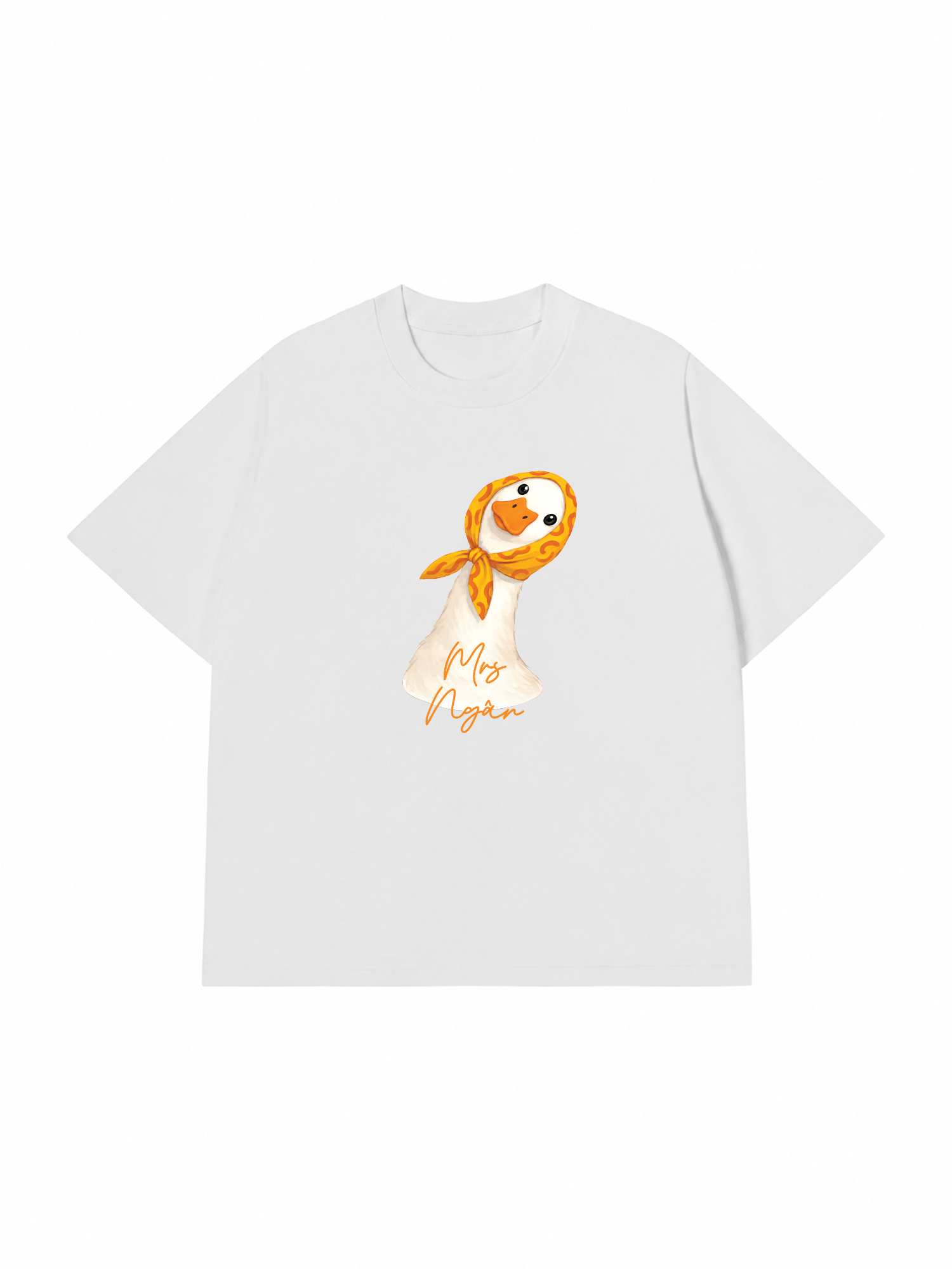 Áo Thun Custom Couple Goose