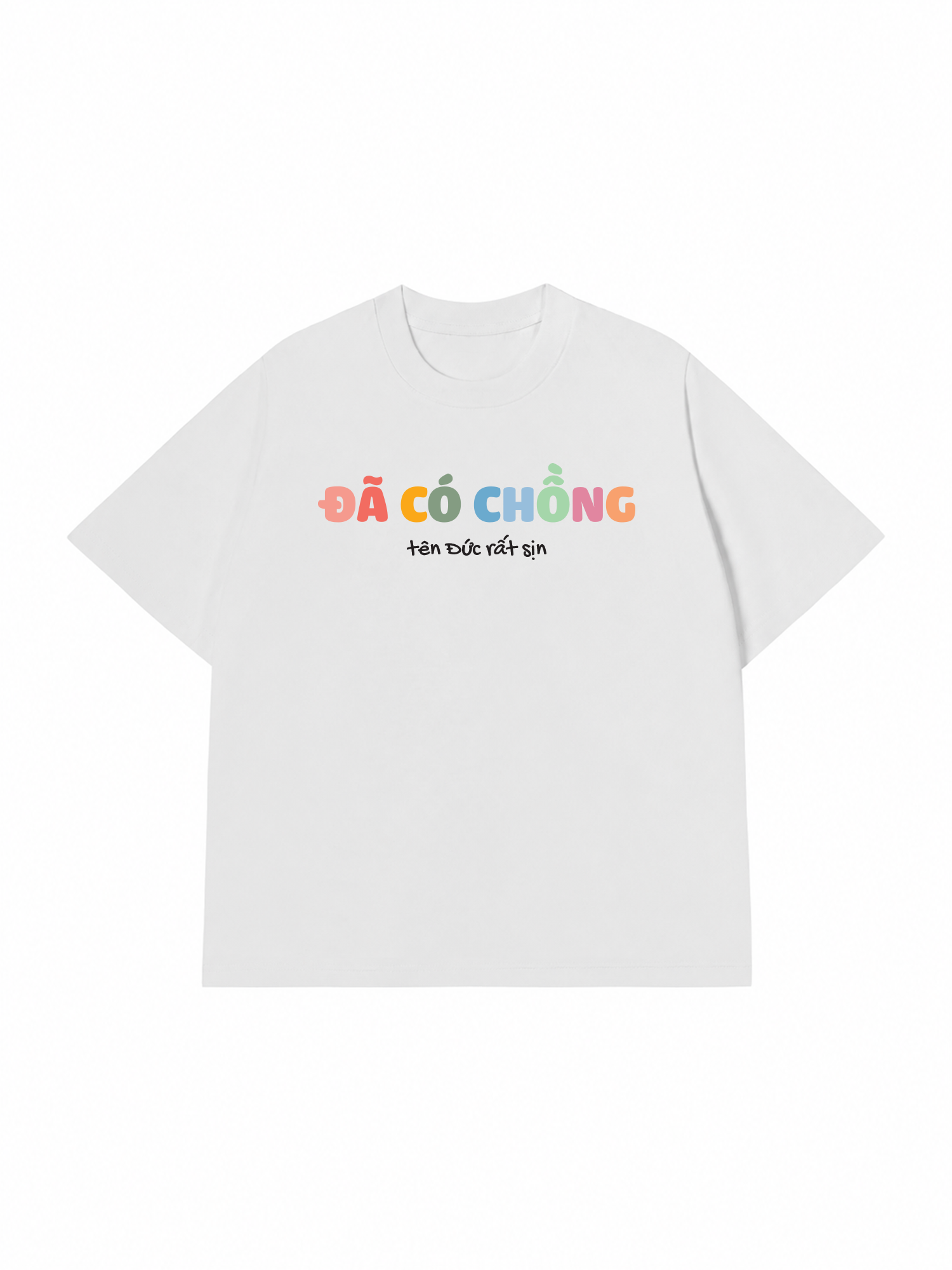 Áo Thun Custom Couple Đã Có Vợ - Chồng