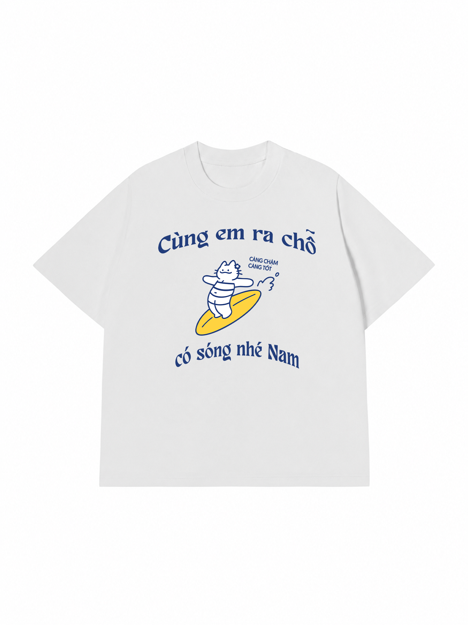 Áo Thun Custom Name Cùng Nhau Ra Chỗ Có Sóng