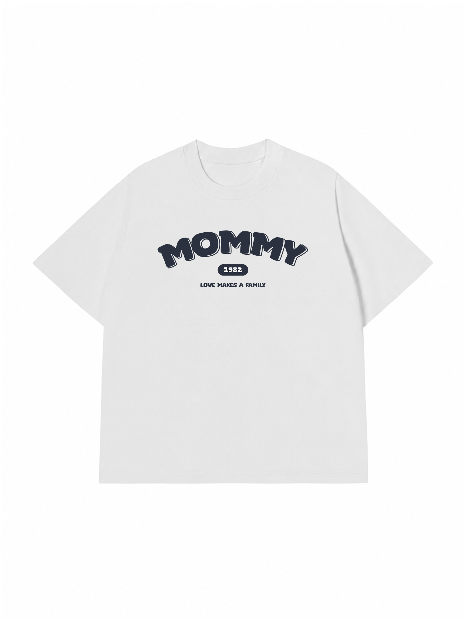 Áo Thun Custom Mommy Daddy Baby