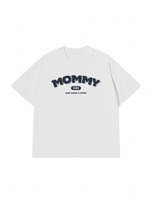 Áo Thun Custom Mommy Daddy Baby