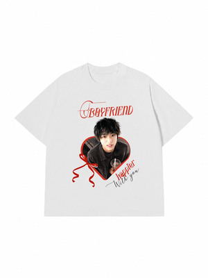Áo Thun Custom Happier with you