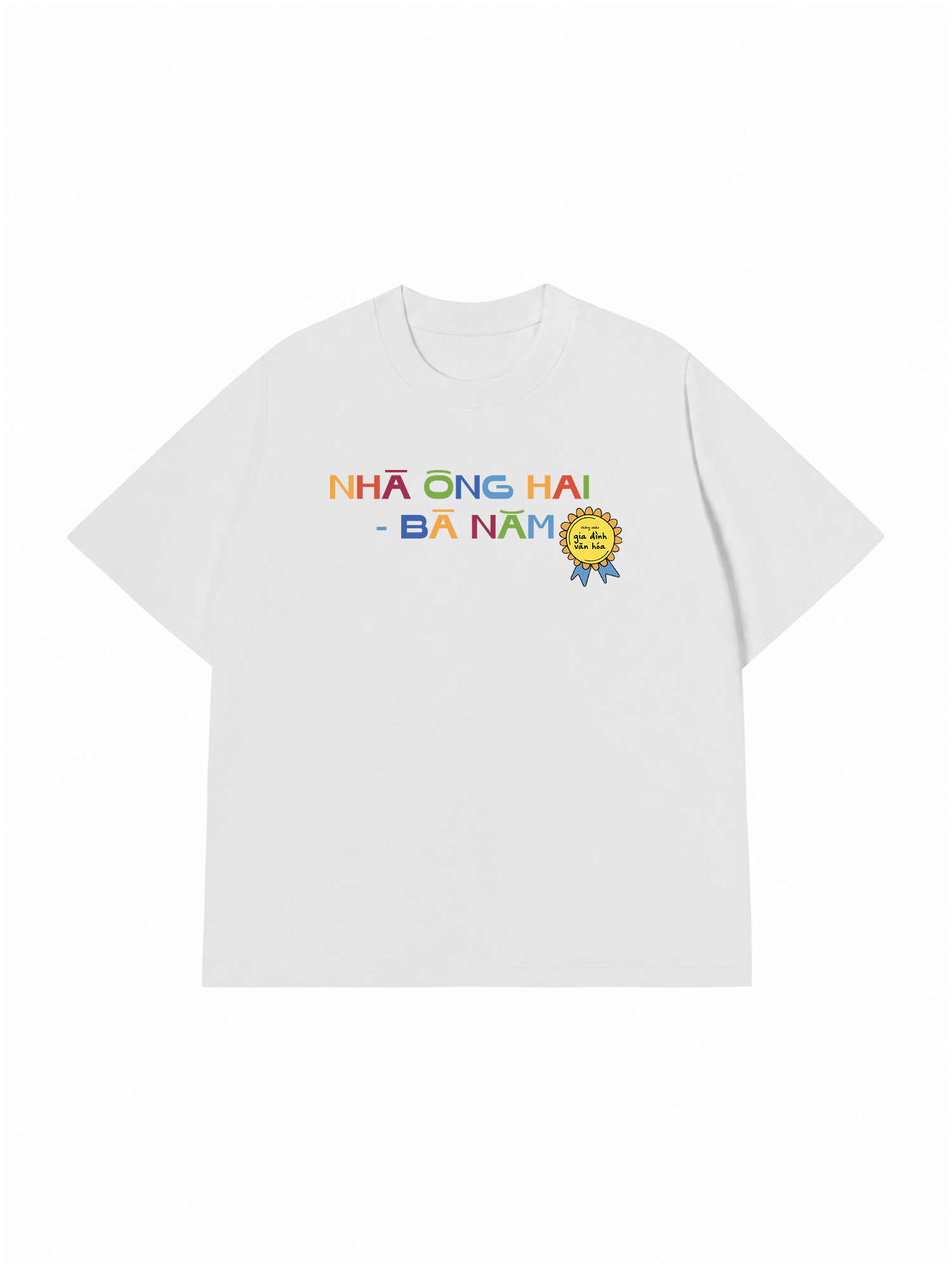 Áo Thun Custom Chứng Nhận Gia Đình Văn Hóa