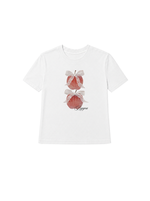 Áo Thun Nữ Byyou Apple With Coquette