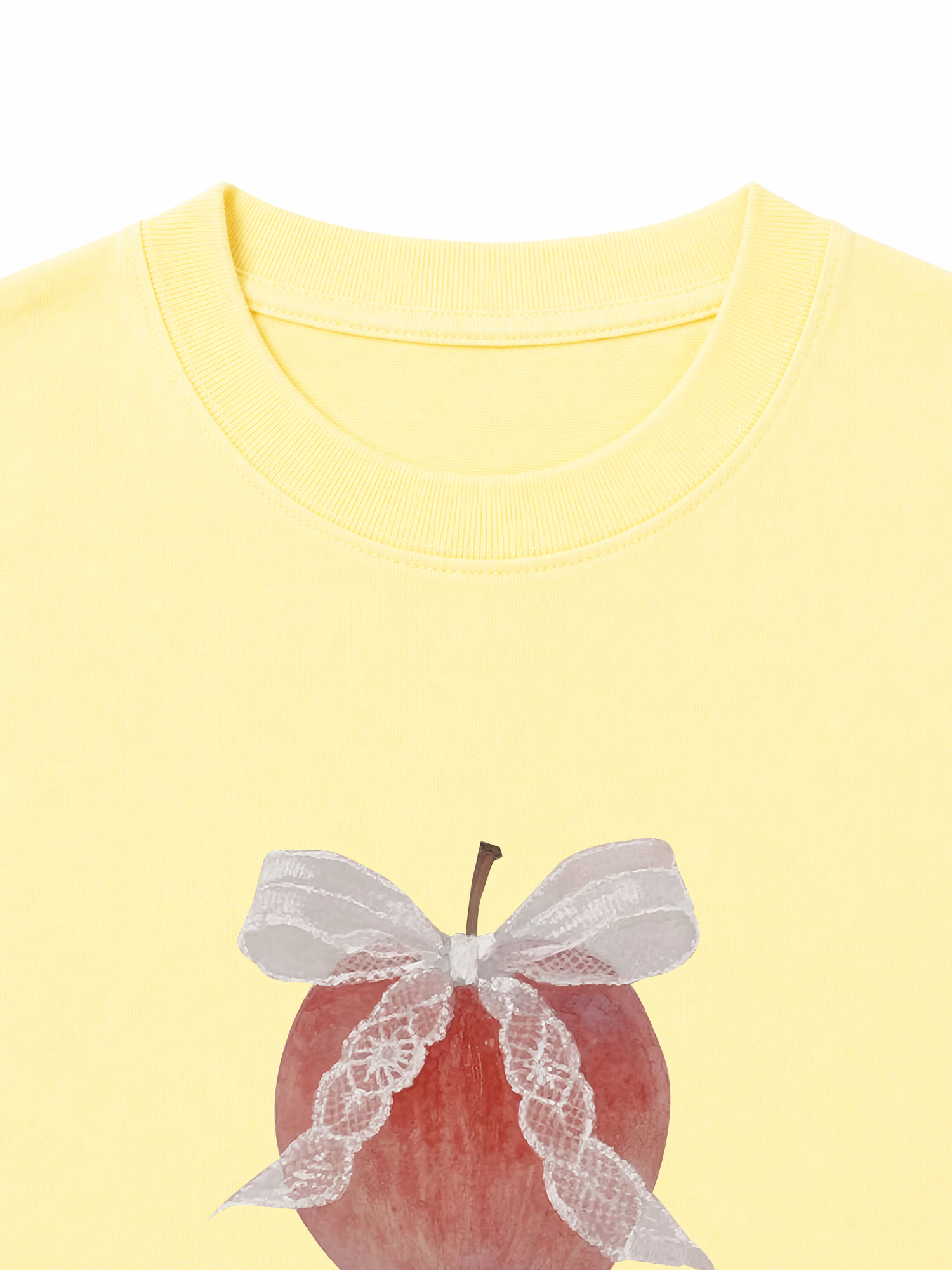 Áo Thun Nữ Byyou Apple With Coquette