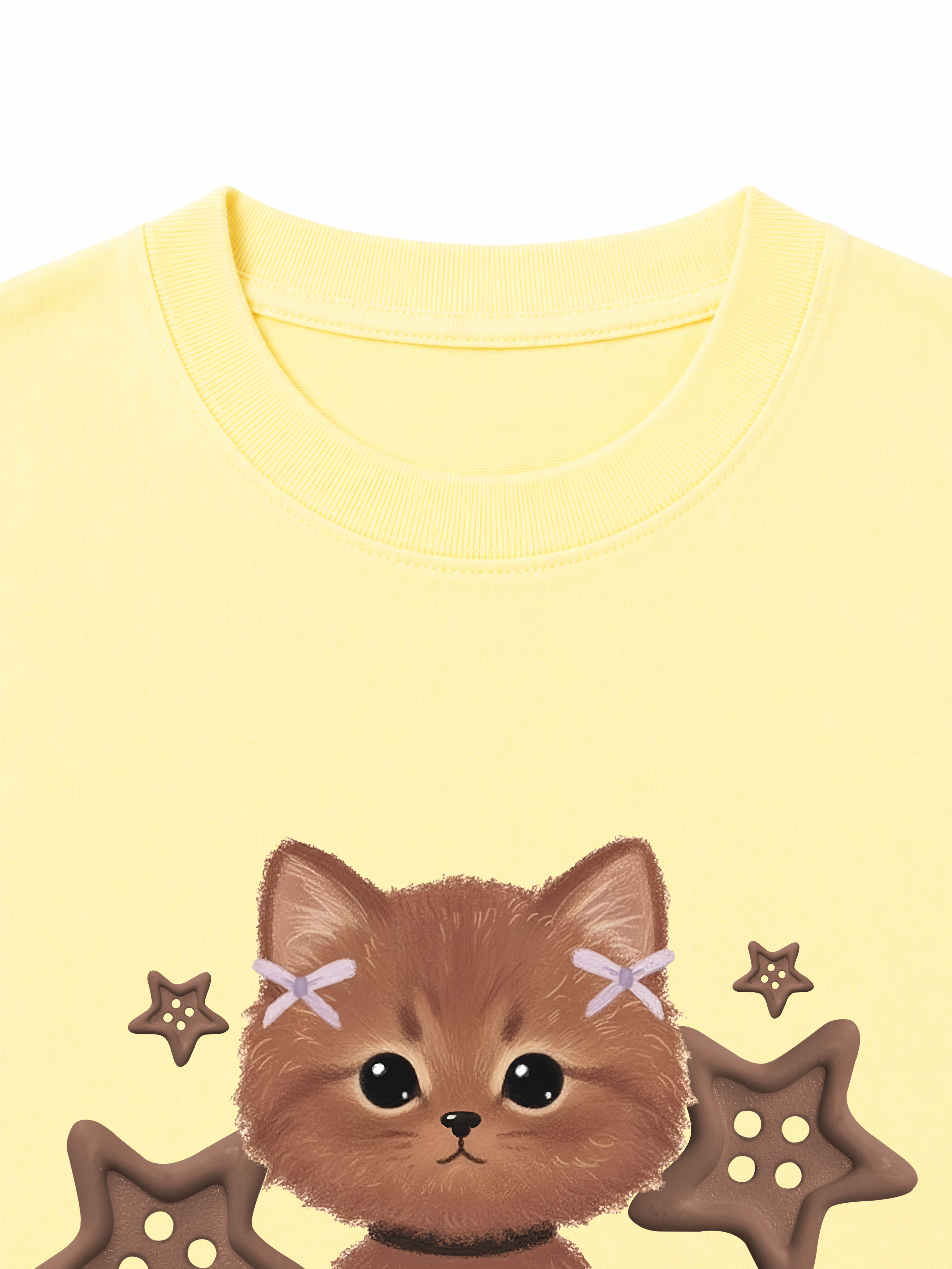 Áo Thun Nữ Brown Cat