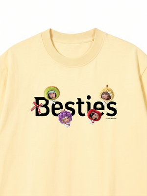 Áo Thun Custom Cute Fruit Besties