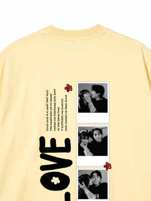 Áo Thun Custom Couple Love