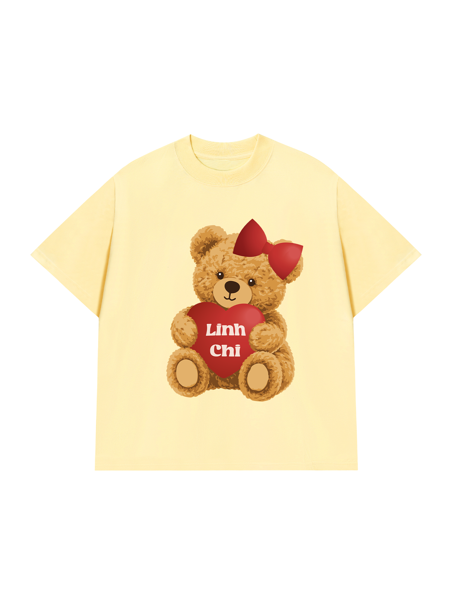 Áo Thun Custom Couple Teddy Couple