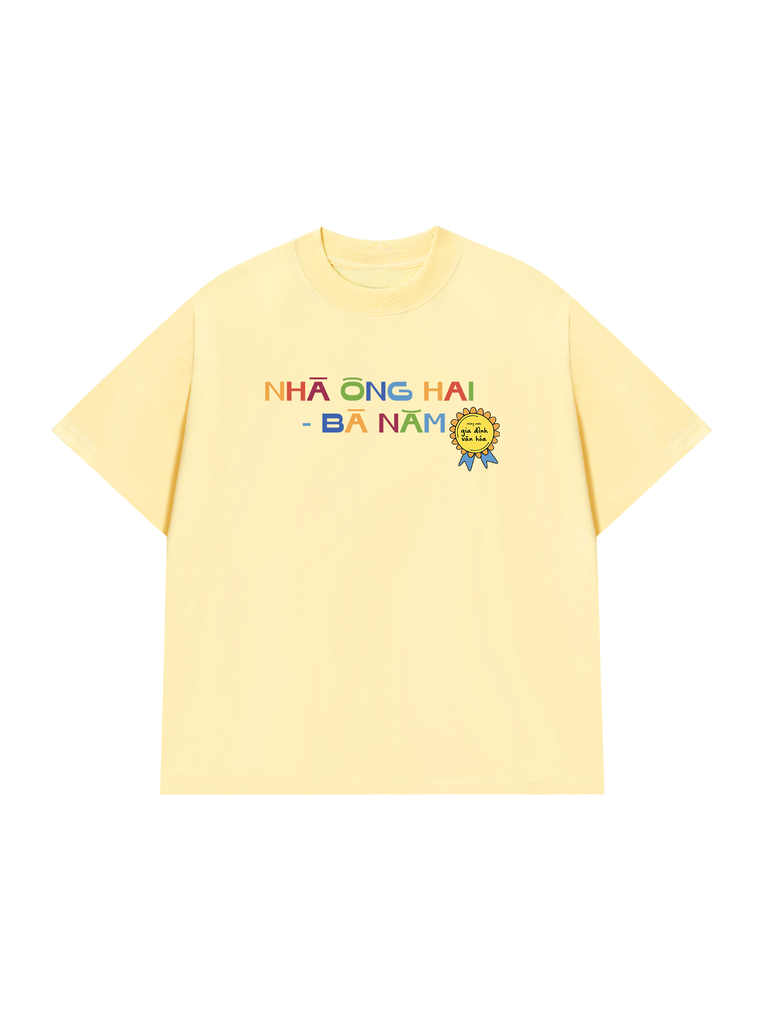 Áo Thun Custom Chứng Nhận Gia Đình Văn Hóa