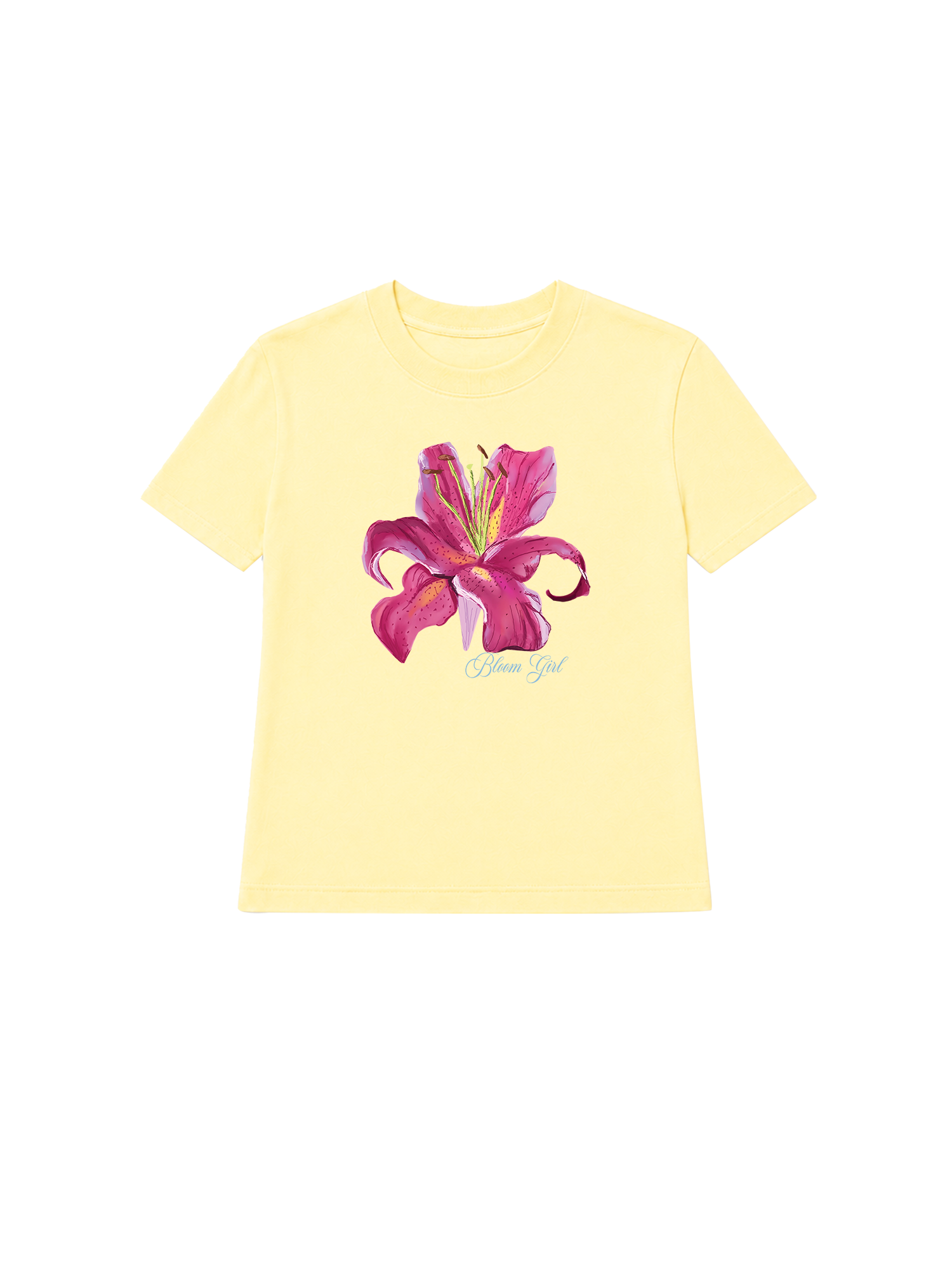 Áo Thun Nữ Bloom Girl Pink Lily