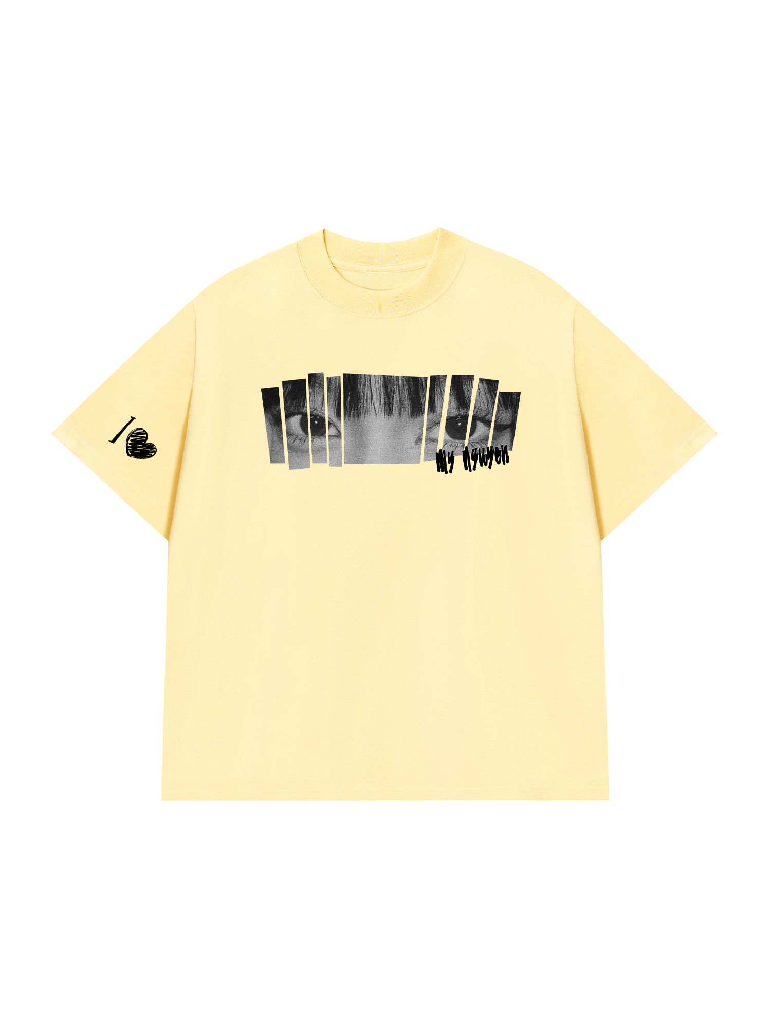 Áo Thun Custom Eyes Shirt Girlfriend And Boyfriend's Eyes