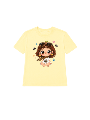 Áo Thun Nữ Girl Leopard Outfit