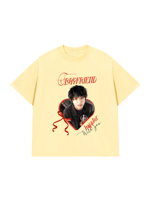 Áo Thun Custom Happier with you
