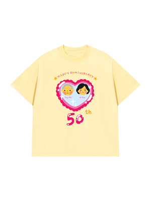 Áo Thun Custom Happy Anniversary