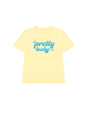 Áo Thun Nữ Pretty Babe Blue Tiffany Polka