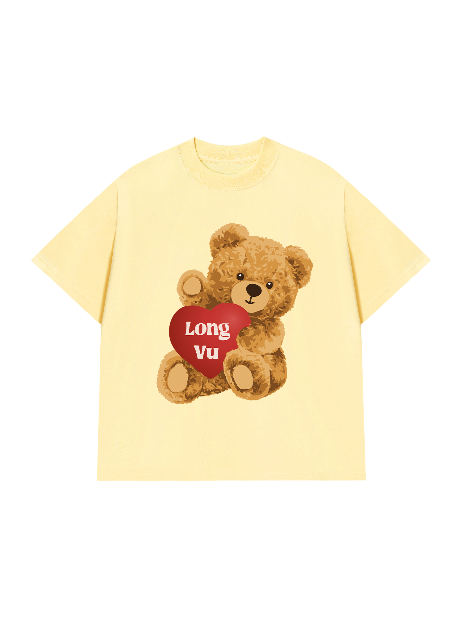 Áo Thun Custom Couple Teddy Couple