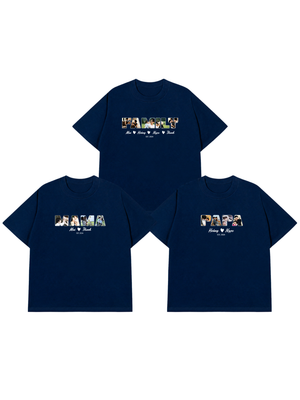Áo Thun Custom family Name and Date