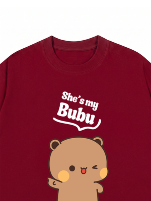Áo Thun Custom Bubu & Dudu Couple Shirts Matching Bear T-Shirts