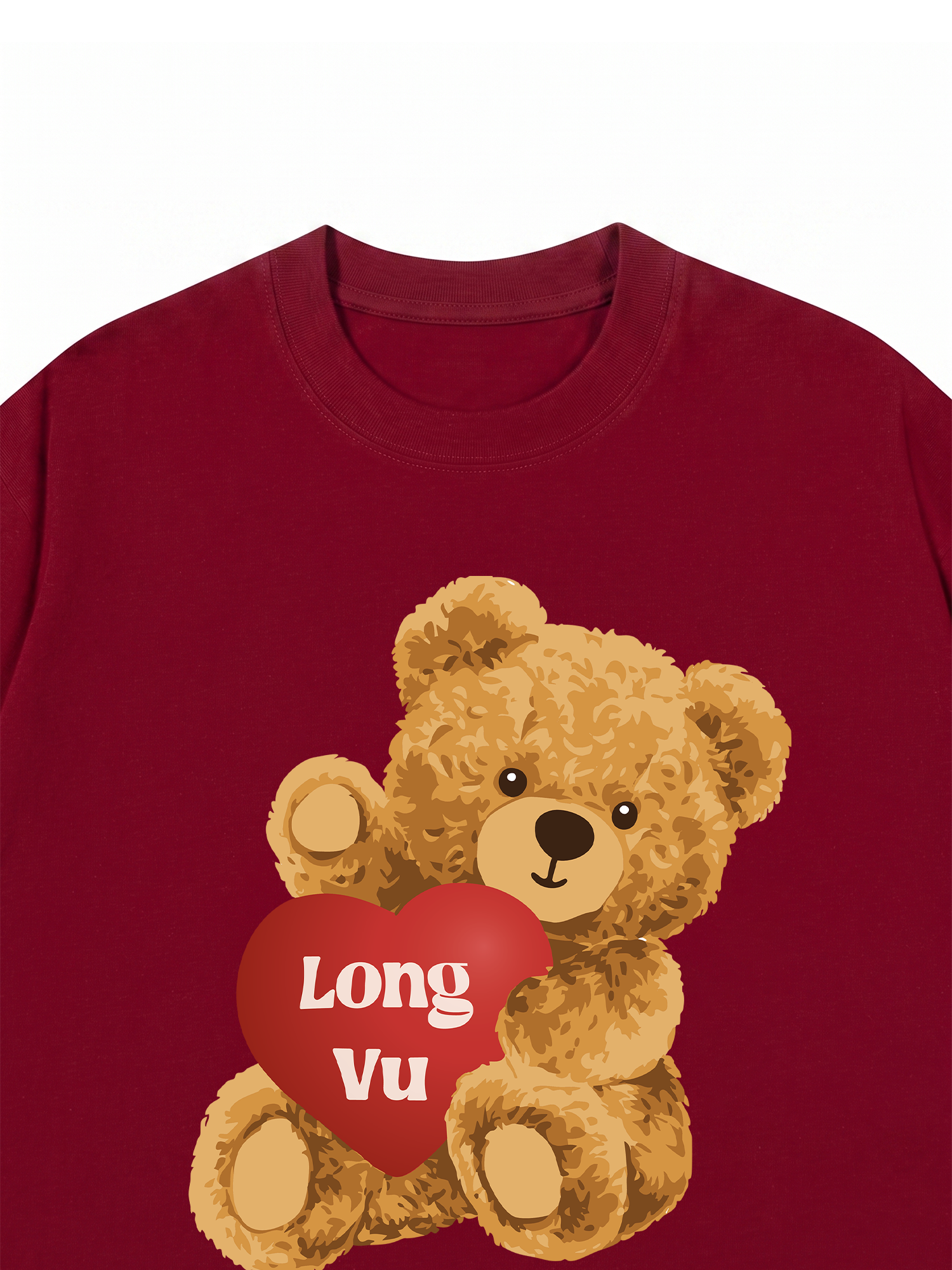 Áo Thun Custom Couple Teddy Couple