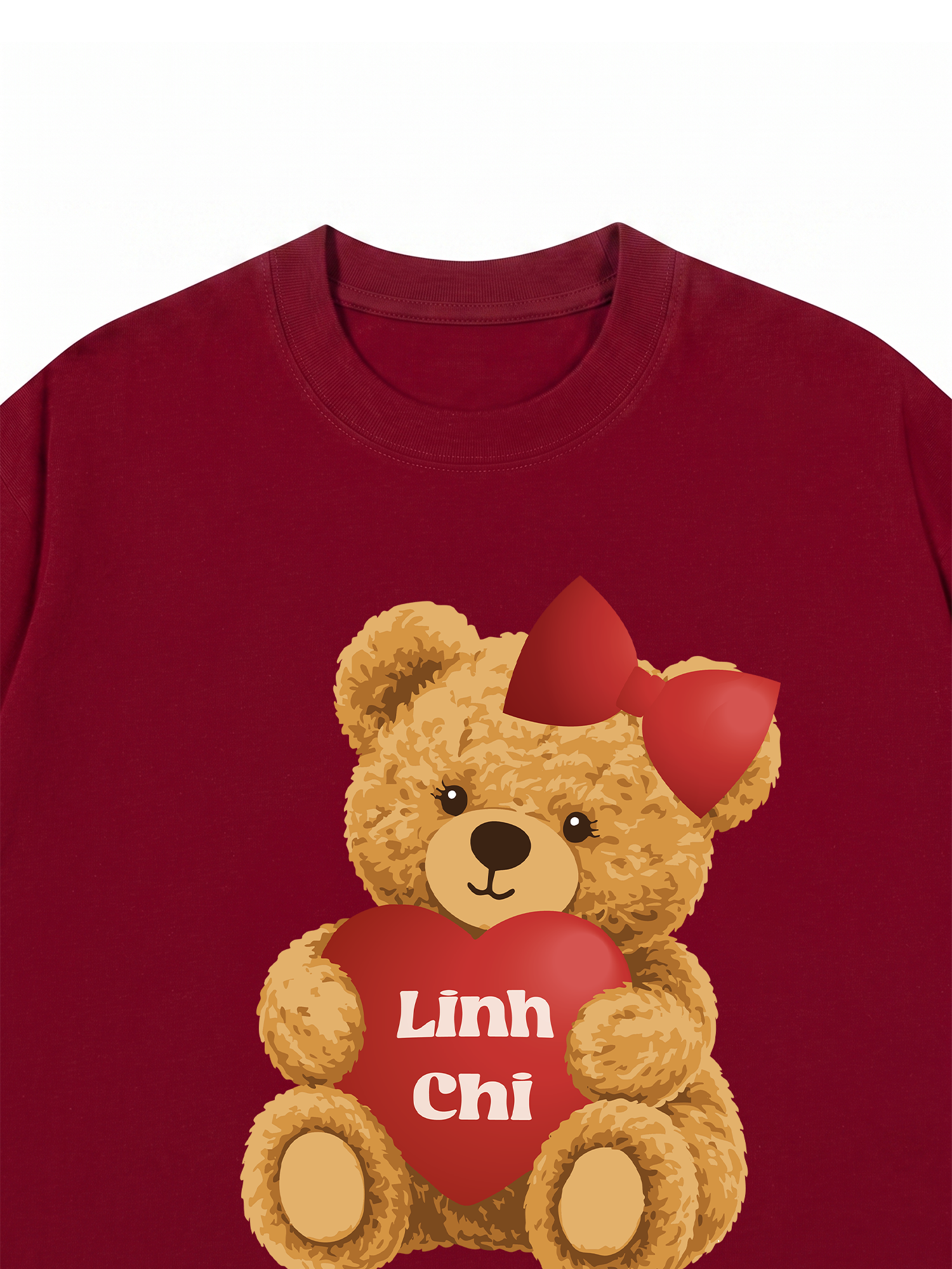 Áo Thun Custom Couple Teddy Couple