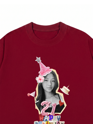 Áo Thun Custom Happy Birthday